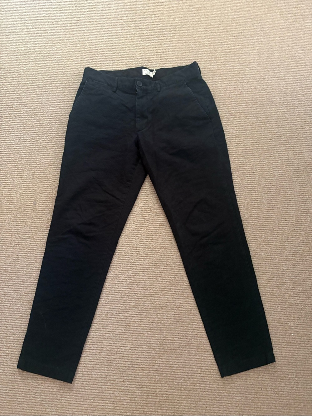 Club Monaco Black Slim Chino Pants